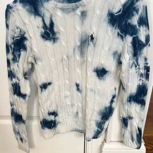 Polo Cotton Tie dye sweater M
